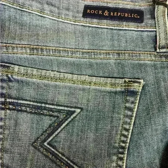 ROCK & REPUBLIC Women’s Skinny Jeans Size 16 New With Tags - Picture 4 of 5